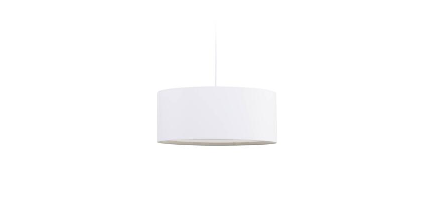 Pantalla para lámpara de techo Santana blanco con difusor blanco Ø 50 cm