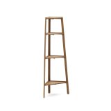 Étagère d'extérieur Victora en bois d'acacia 42 x 150 cm