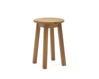 Amel outdoor footrest made from solid acacia wood