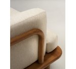 Canapé Turqueta 3 places en bois de teck 230 cm