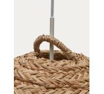 Abat-jour pour suspension Fonteta en fibres naturelles avec finition naturelle