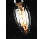 Ampoule LED Bulb E14 de 4W et 35 mm lumière chaude