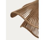 Abat-jour pour suspension Pontos jute finition naturelle Ø 50 cm