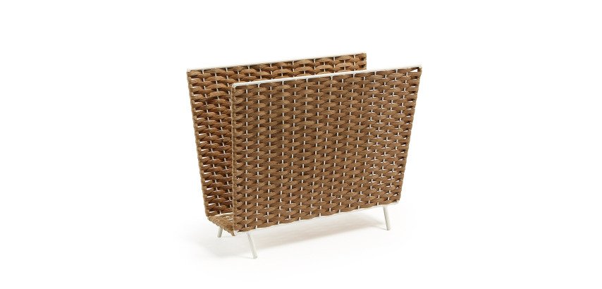 Shibori magazine rack