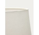 Lampe de table Foixa en métal avec finition noire