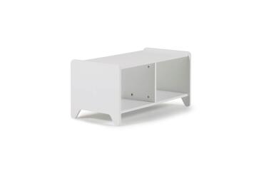 Nunila storage unit in white MDF 78 cm