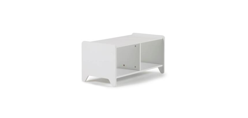Meuble de rangement Nunila MDF blanc 78 cm