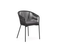 Chair Yanet - rope - galvanized steel feet