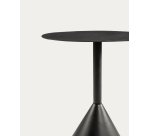 Table d’appoint Yinan Ø 48 cm noir