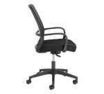 Chaise de bureau Melva noir