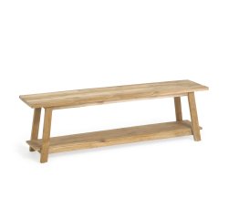 Banco Safara madera maciza de teca reciclada 150 cm