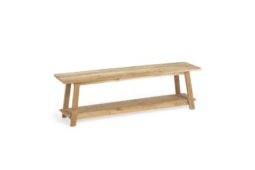 Banc Safara bois massif de tek recyclé 150 cm