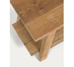 Repose-pieds Safara bois massif de tek recyclé 50 x 32 cm