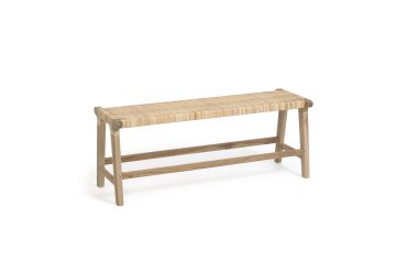 Banc Beida bois massif de tek 120 cm