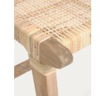 Banc Beida bois massif de tek 120 cm