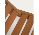 Bain de soleil Beila en bois massif d'eucalyptus