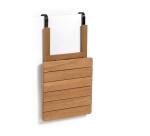 Table de balcon rabattable Amarilis - bois massif d'acacia L 40 x P 42 cm