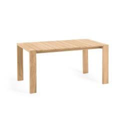 Table de jardin Victoire en bois de teck massif 200 x 100 cm