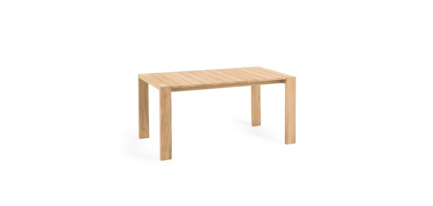 Table d'extérieur rectangle Victoire - bois de teck massif