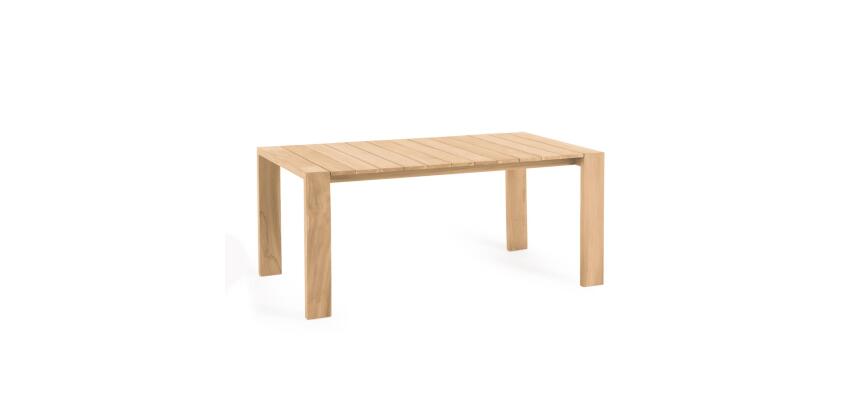 Mesa de exterior Victoire de madera maciza de teca 240 x 110 cm