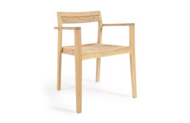 Victoire solid teak outdoor chair