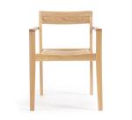 Chaise d'extérieur Victoire en bois de teck massif