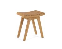 Repose-pieds Vicentina en bois de teck massif