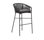 Tabouret Yanet corde H.80 cm