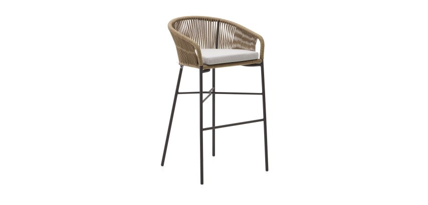 Yanet rope stool 80 cm in height