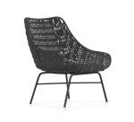 Fauteuil Abeli noir