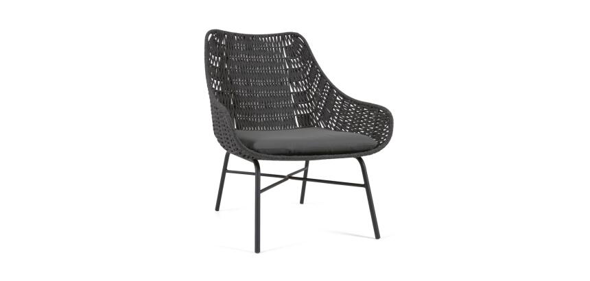 Fauteuil Abeli noir