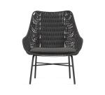 Fauteuil Abeli noir