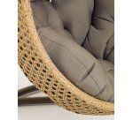 Fauteuil suspendu Cira finition naturelle