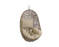 Florina hangstoel bruin