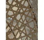 Fauteuil suspendu Florina marron