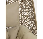 Fauteuil suspendu Florina marron