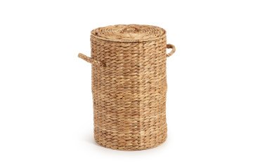 Panier à linge Yessira en fibres naturelles 55 cm