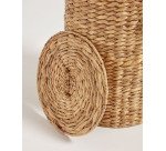 Panier à linge Yessira en fibres naturelles 55 cm