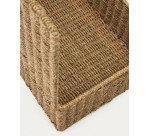 Lot Tossa de 2 boites avec couvercles en fibres naturelles 57 x 36 cm / 60 x 40 cm