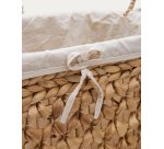 Set Tressa de 2 cestos de ropa de fibras naturales 50 cm / 60 cm