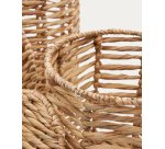 Set Venezia de 2 paniers enfant en fibres naturelles 40 cm / 50 cm