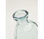 Vase Brenna en verre transparent 100% recyclé 51 cm