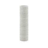 Vase Sibone en céramique blanche 11 cm
