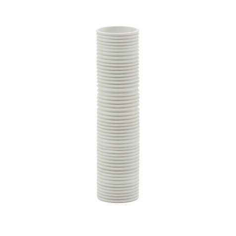 Vase Sibone en céramique blanche 11 cm