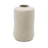Jarrón Serina de papel maché blanco 34 cm
