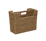 Porte-revues Guixols en fibres naturelles avec finition naturelle