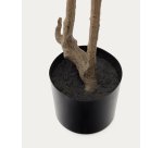 Árbol artificial Enkianthus con maceta negro 214 cm