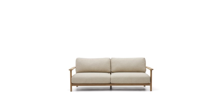 Canapé Tirant 3 places en bois de teck 212 cm