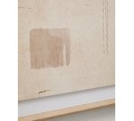 Sormina picture with 3 brown squares 60 x 90 cm