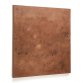 Sabira abstract canvas in worn copper 100 x 100 cm